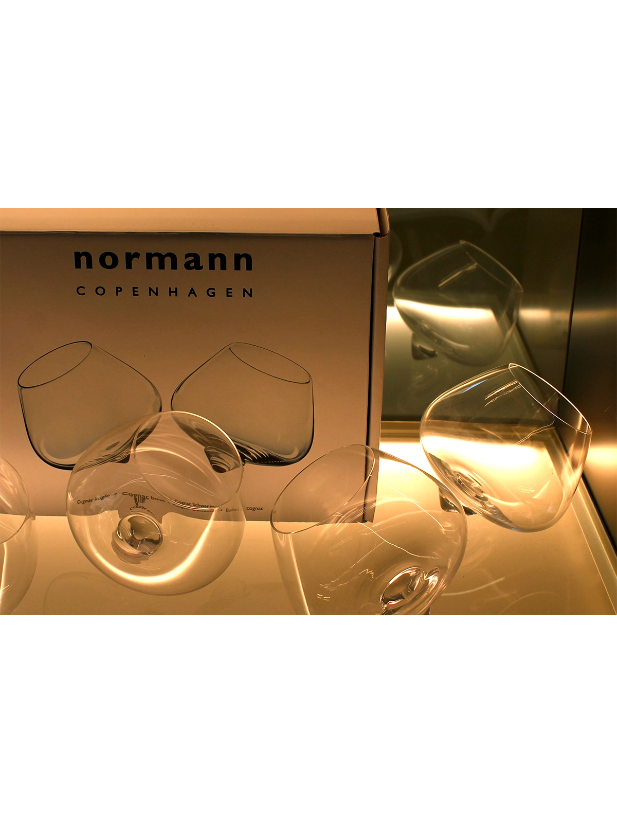 Normann Copenhagen. Cognac Glass. Bicchieri